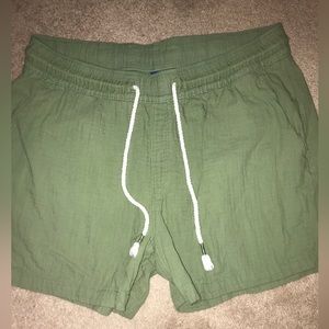 Old Navy green drawstring shorts XL